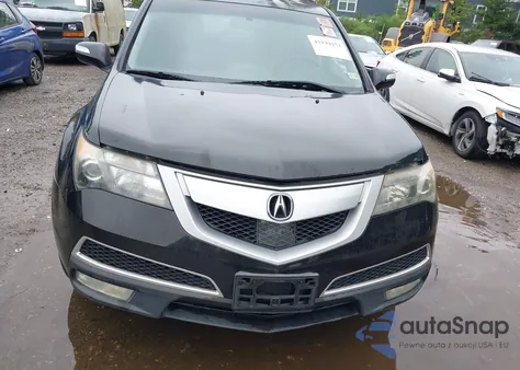 2010 Acura Mdx Advance Package z USA, uszkodzony, nr VIN 2HNYD2H53AH508991